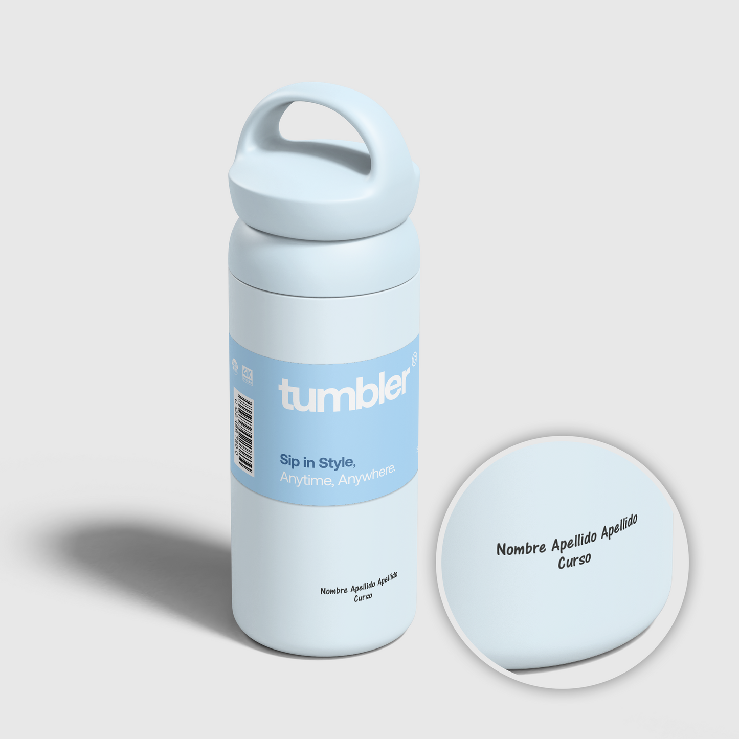 Etiqueta escolares DTF UV para superficies duras