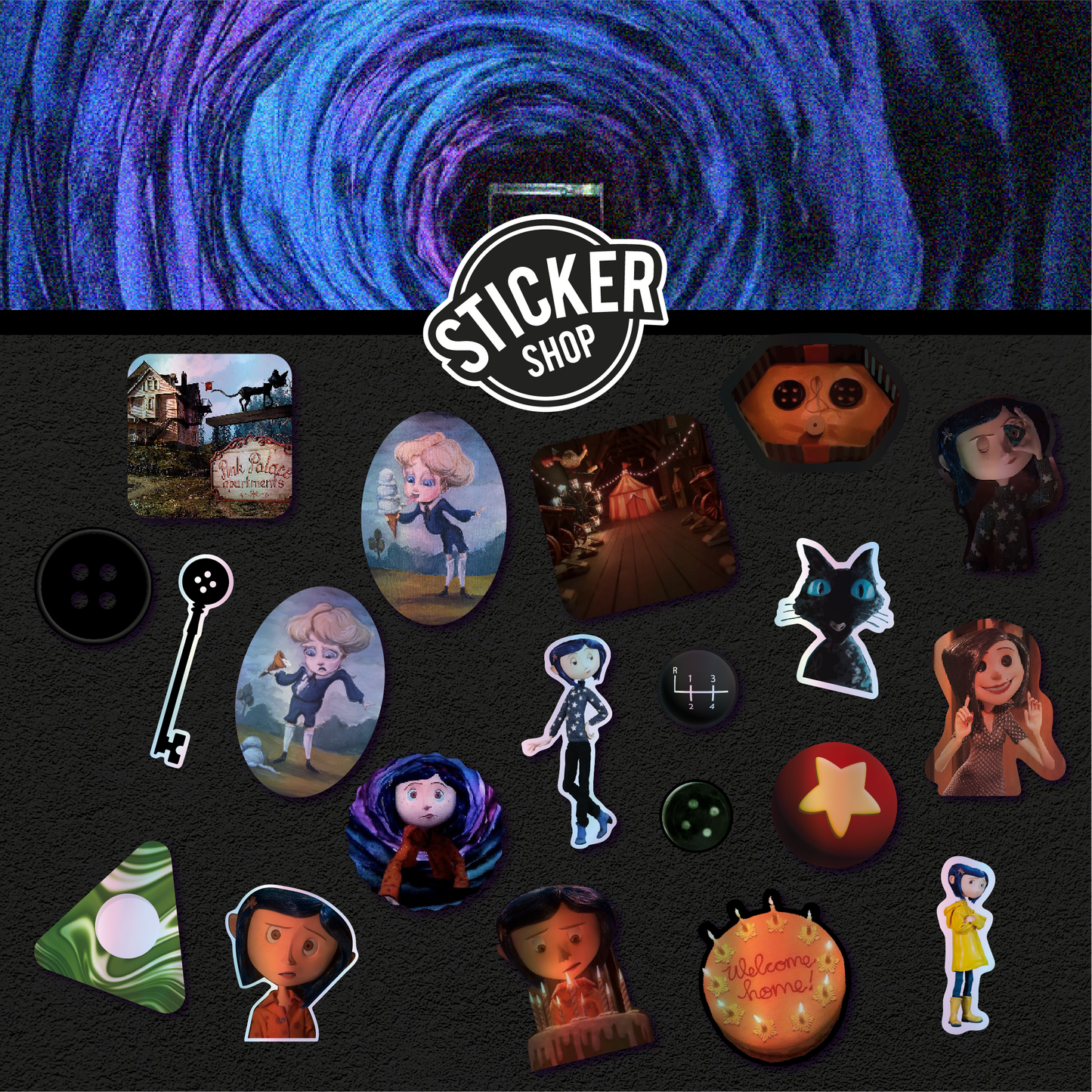 Pack de 20 stickers N85