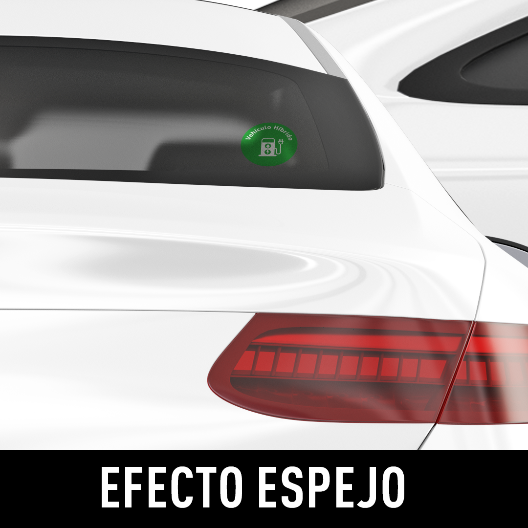 Sticker - Vehículos Híbridos (Decreto 145 Chile)