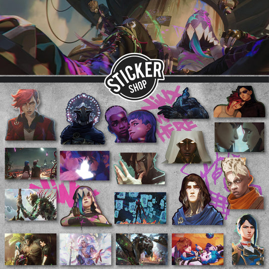 Pack de 20 stickers N24