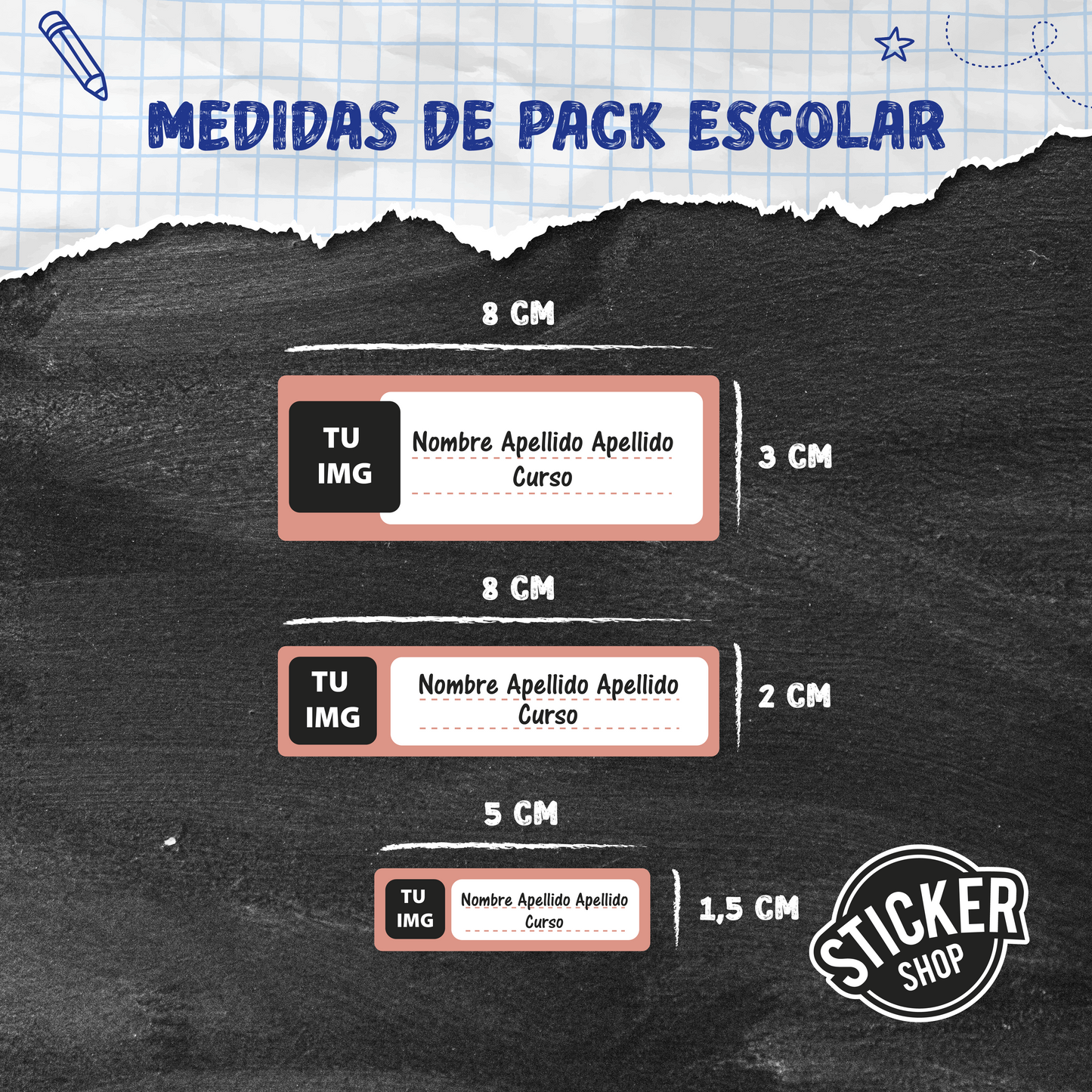 Pack Escolar Personalizado EP11
