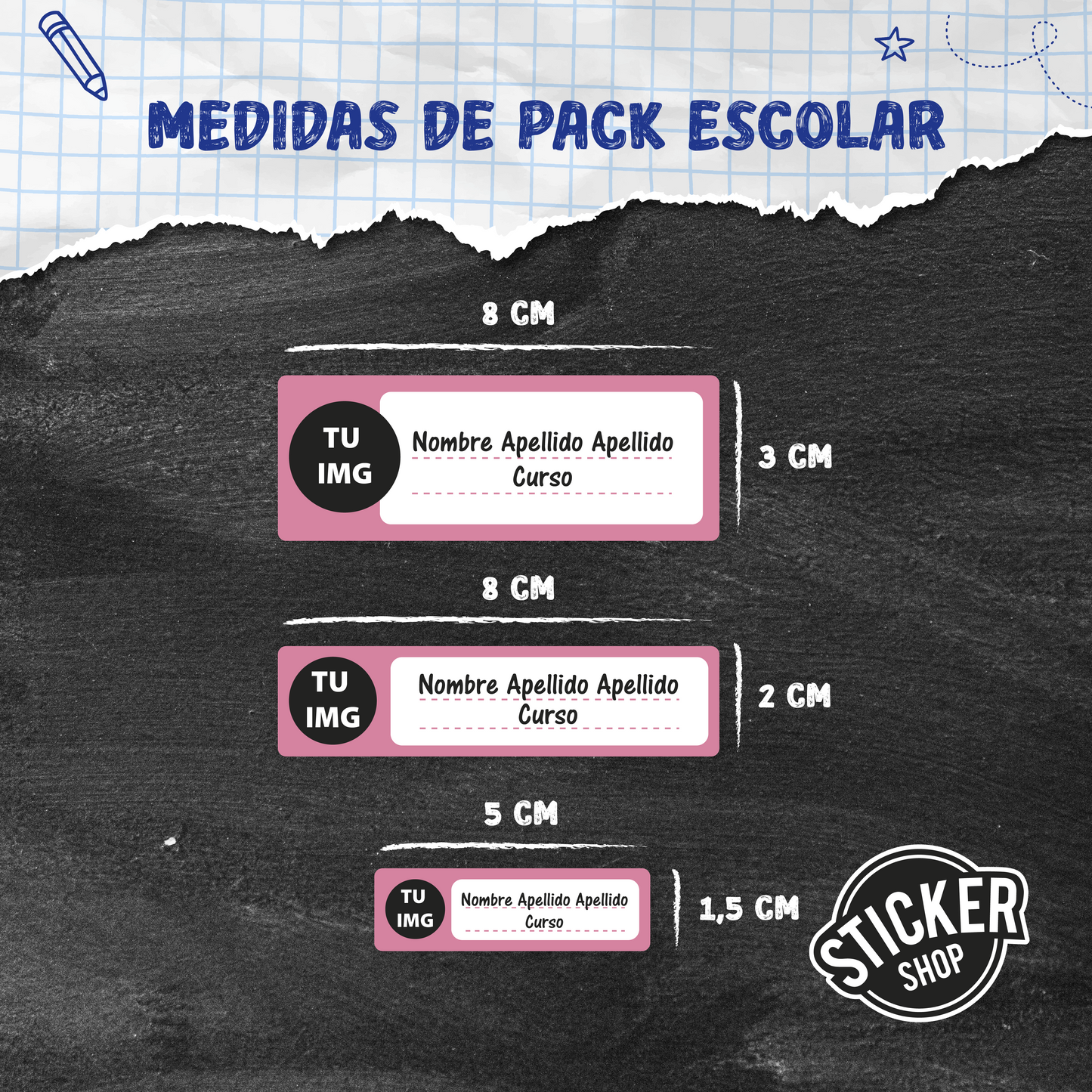 Pack Escolar Personalizado EP1