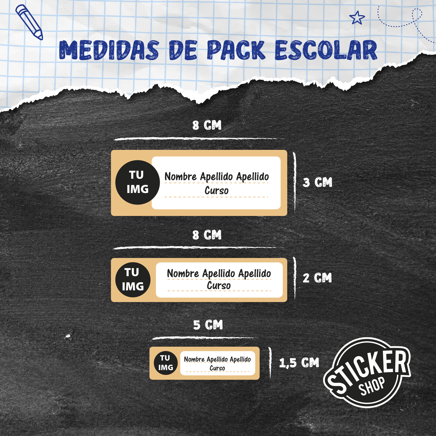 Pack Escolar Personalizado EP2
