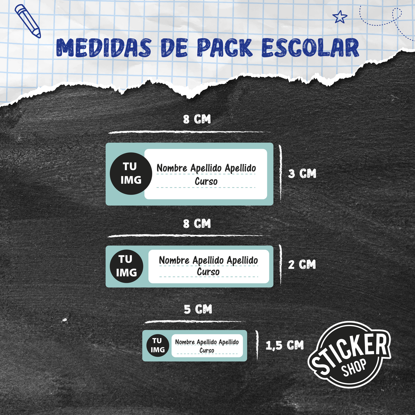 Pack Escolar Personalizado EP5