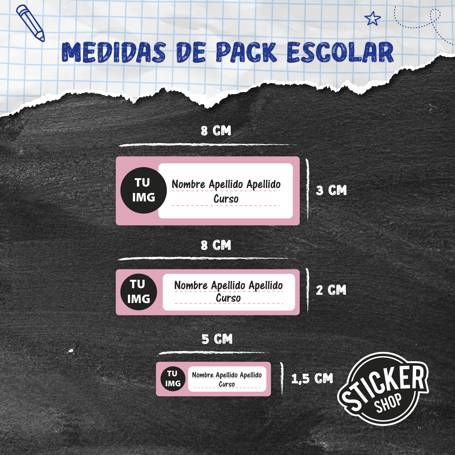 Pack Escolar Personalizado EP6