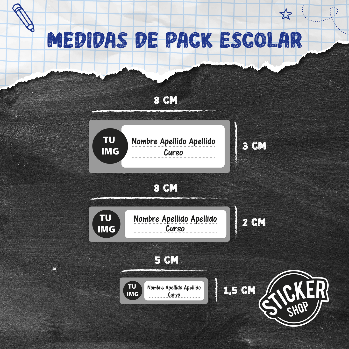 Pack Escolar Personalizado EP8