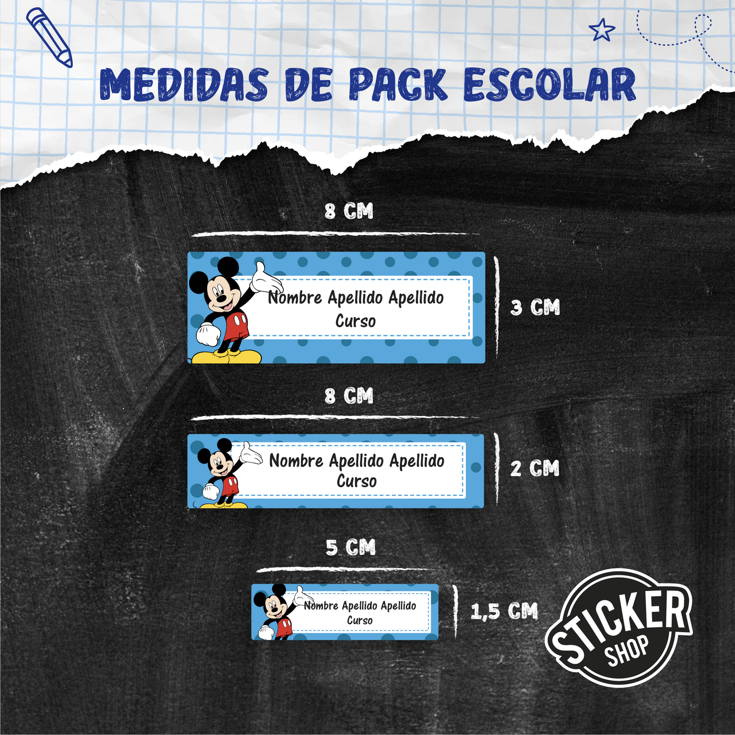 Pack Escolar E96