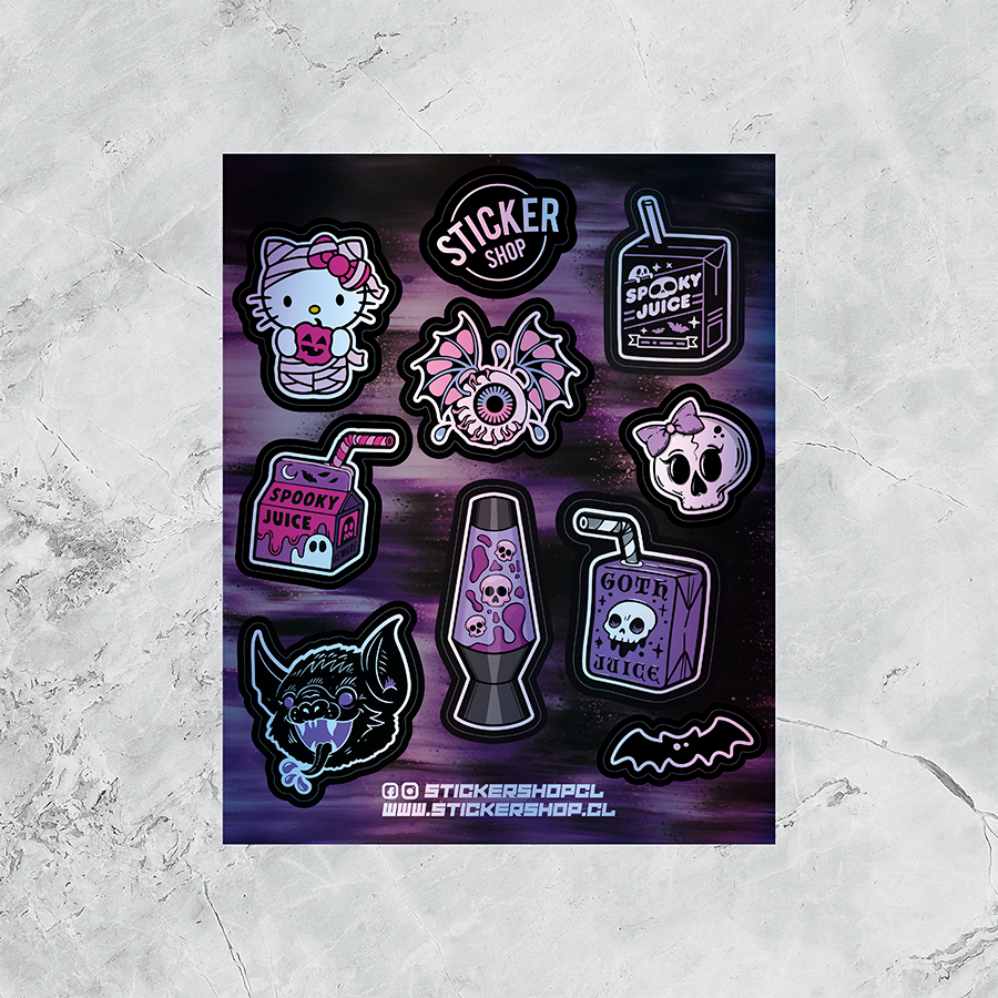 Lámina de Stickers L15