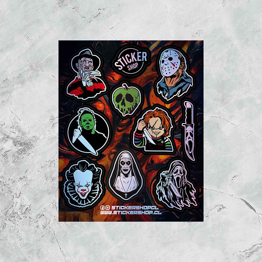 Lámina de Stickers L16