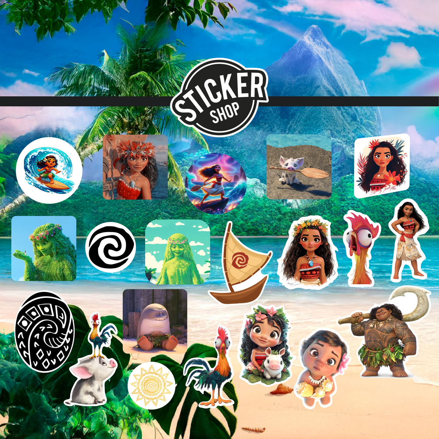 Pack de 20 stickers N84