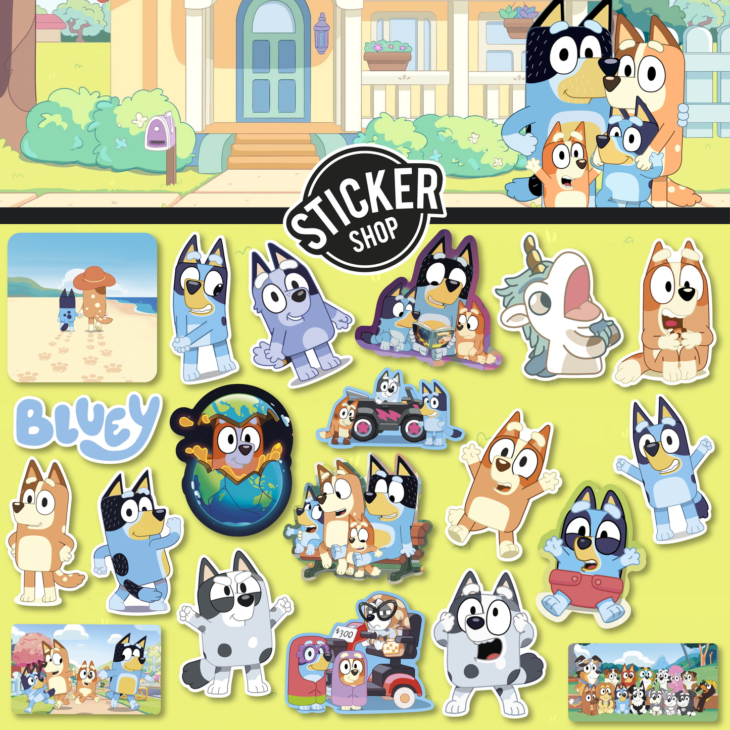 Pack de 20 stickers N42