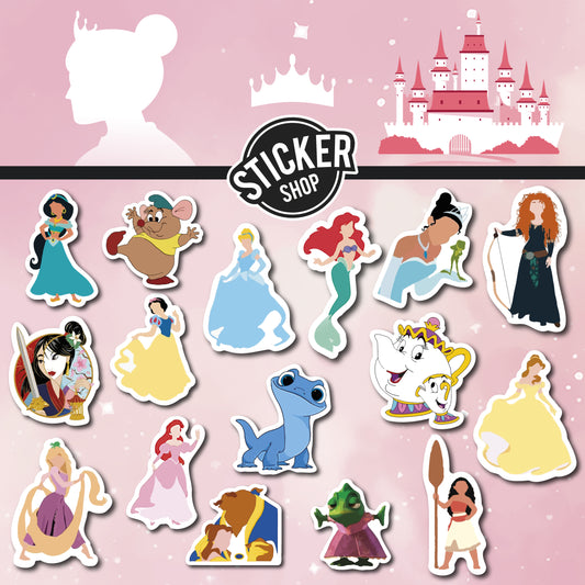 Pack de 16 stickers N15