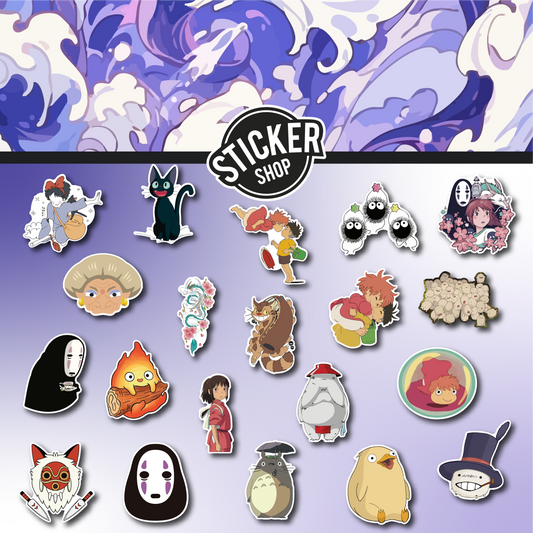 Pack de 20 stickers N16