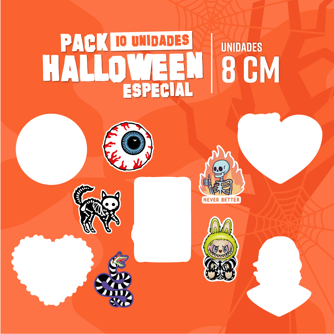Pack de 10 stickers N86