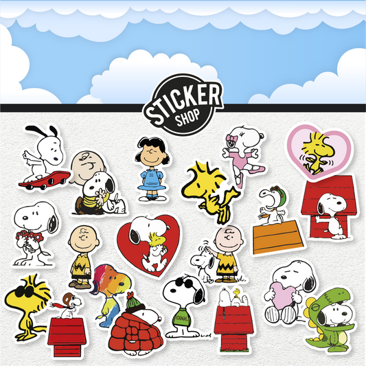 Pack de 20 stickers N10