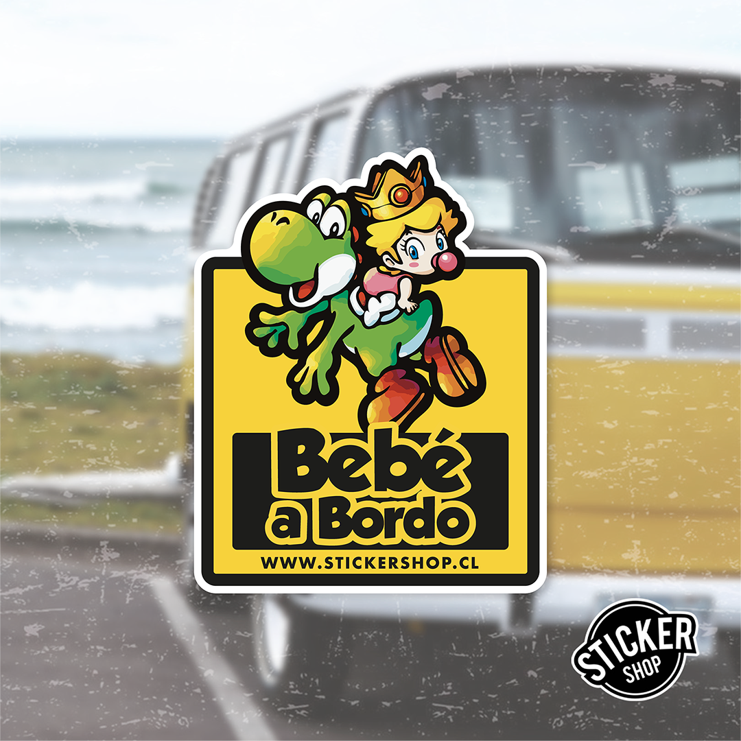 Bebé a Bordo - B1 – StickerShopcl