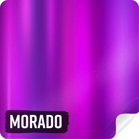 Stickers de vinilo morado metalizado