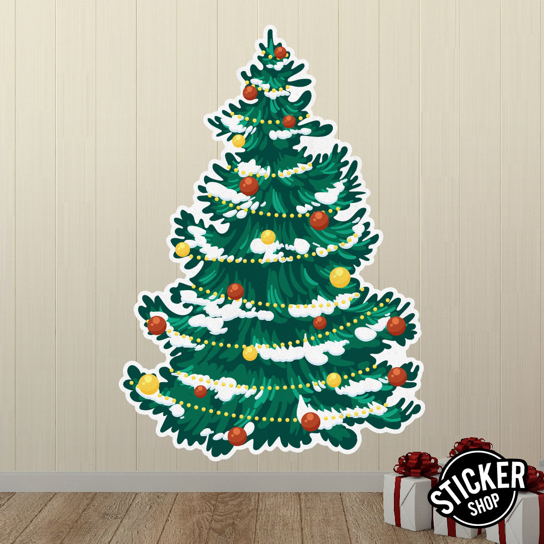 Sticker XL de Arbol Navideño 02