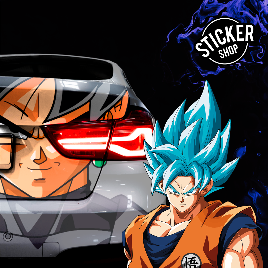 Vinilo vehicular de DBZ para vehículos