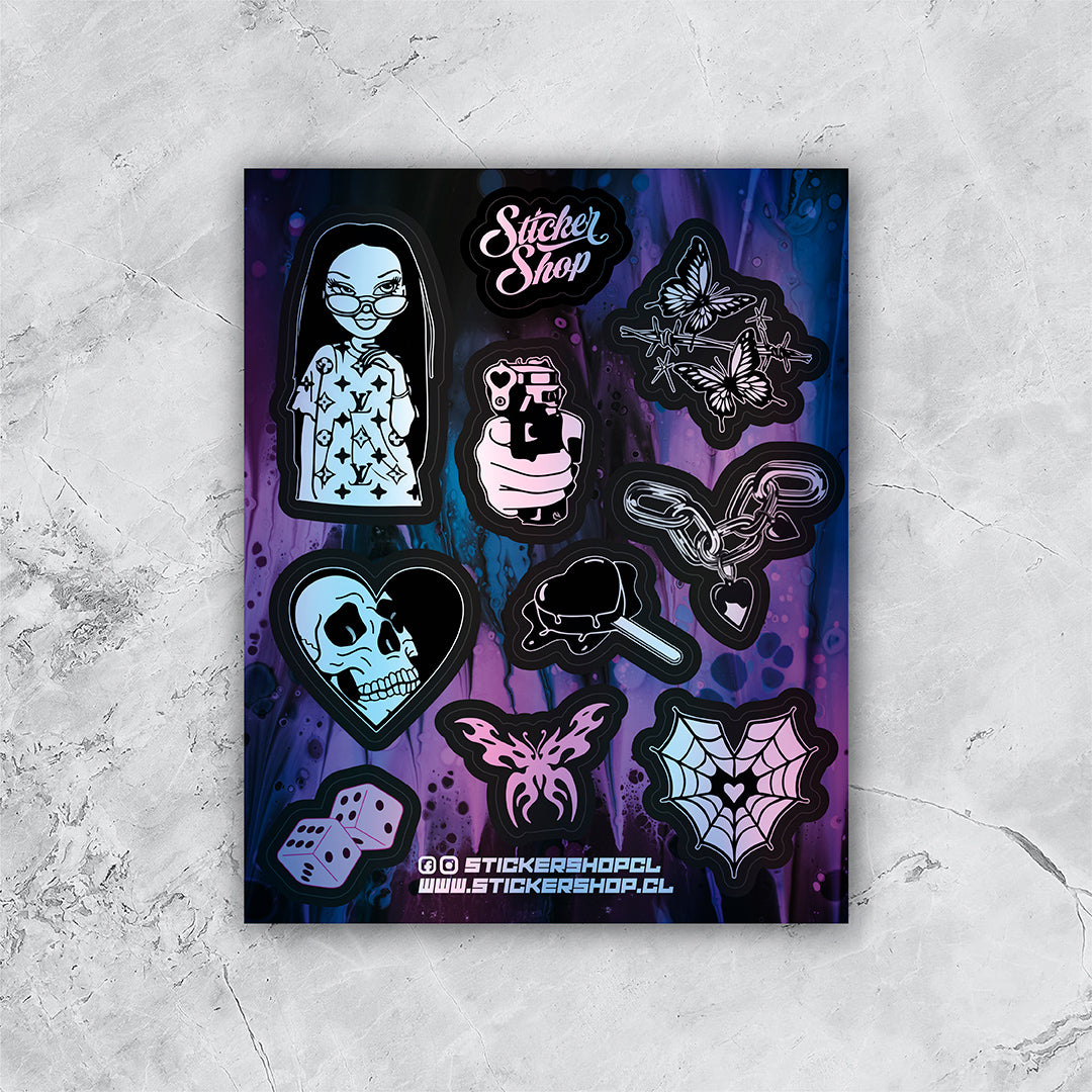 Lámina de Stickers L3