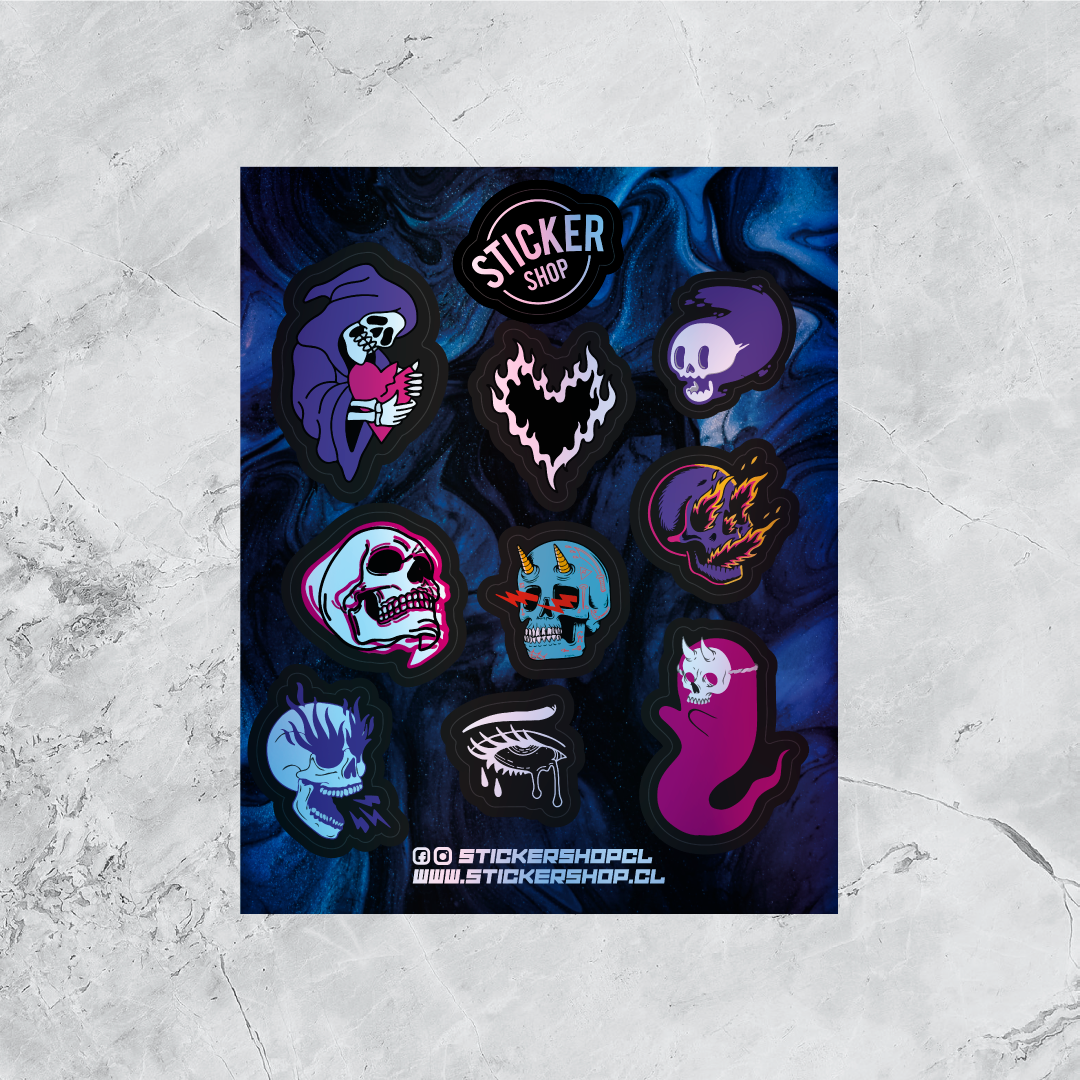 Lámina de Stickers L4