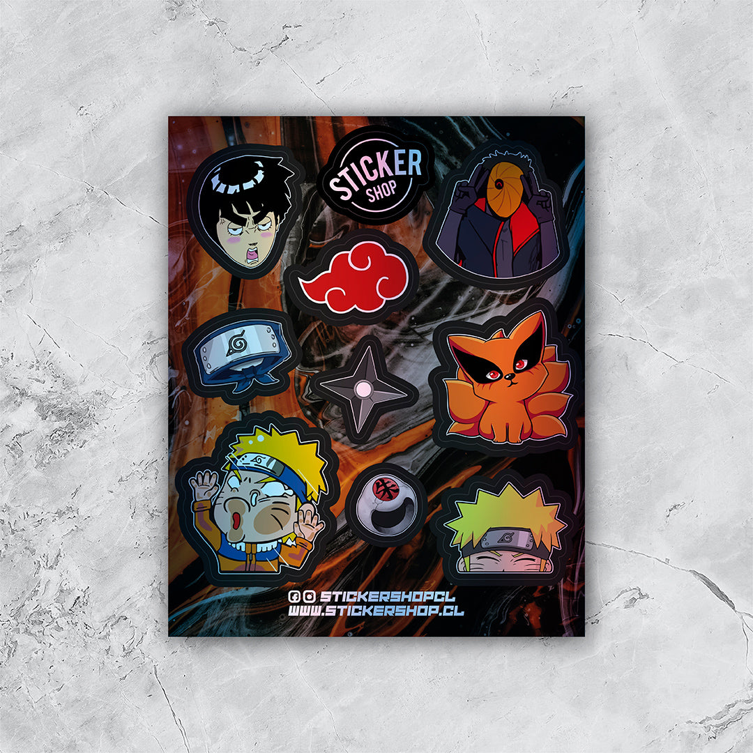 Lámina de Stickers L7
