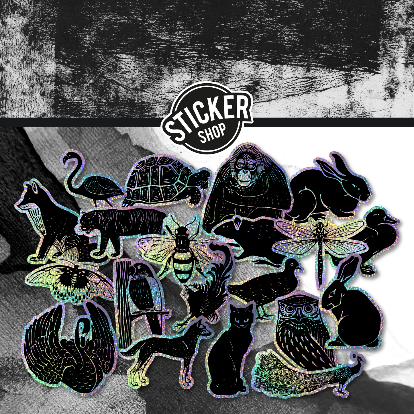 Pack de 20 stickers N63