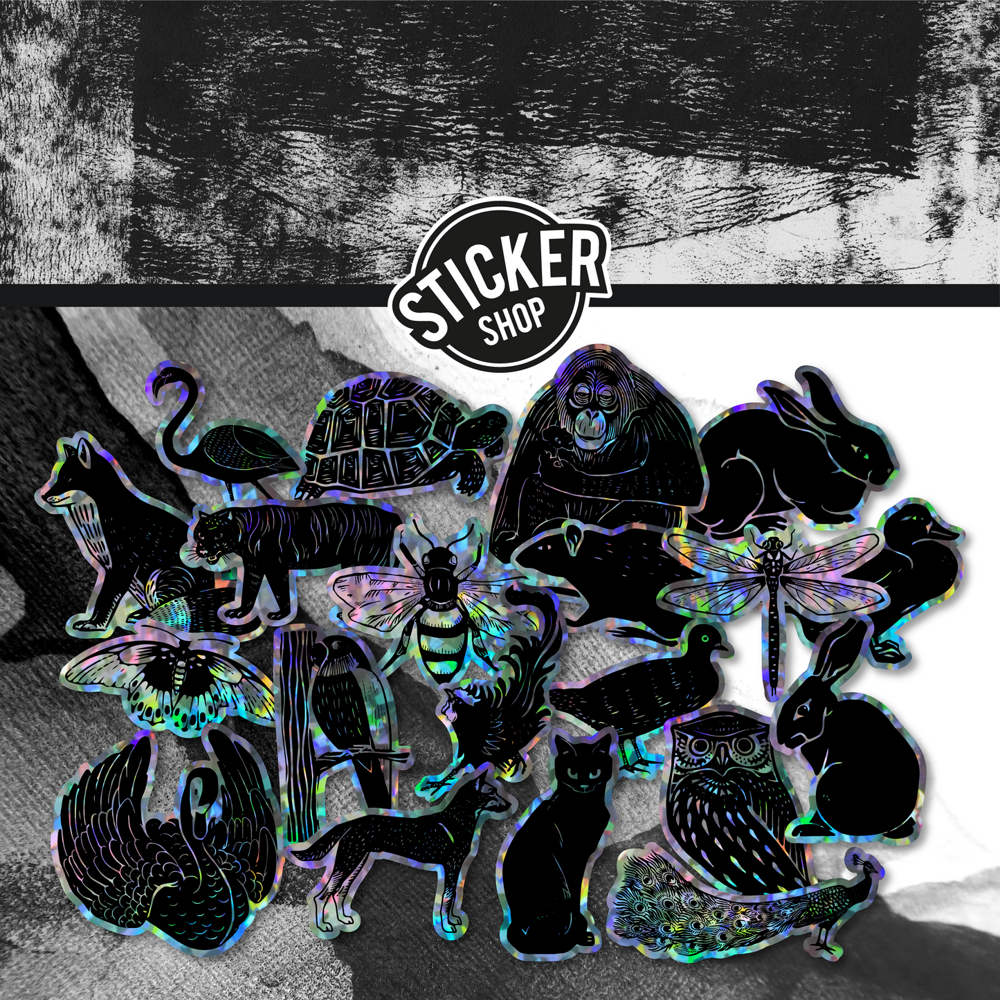 Pack de 20 stickers N63