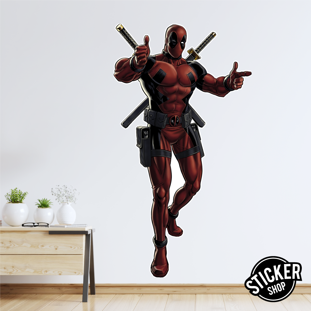 Sticker XL Deadpool