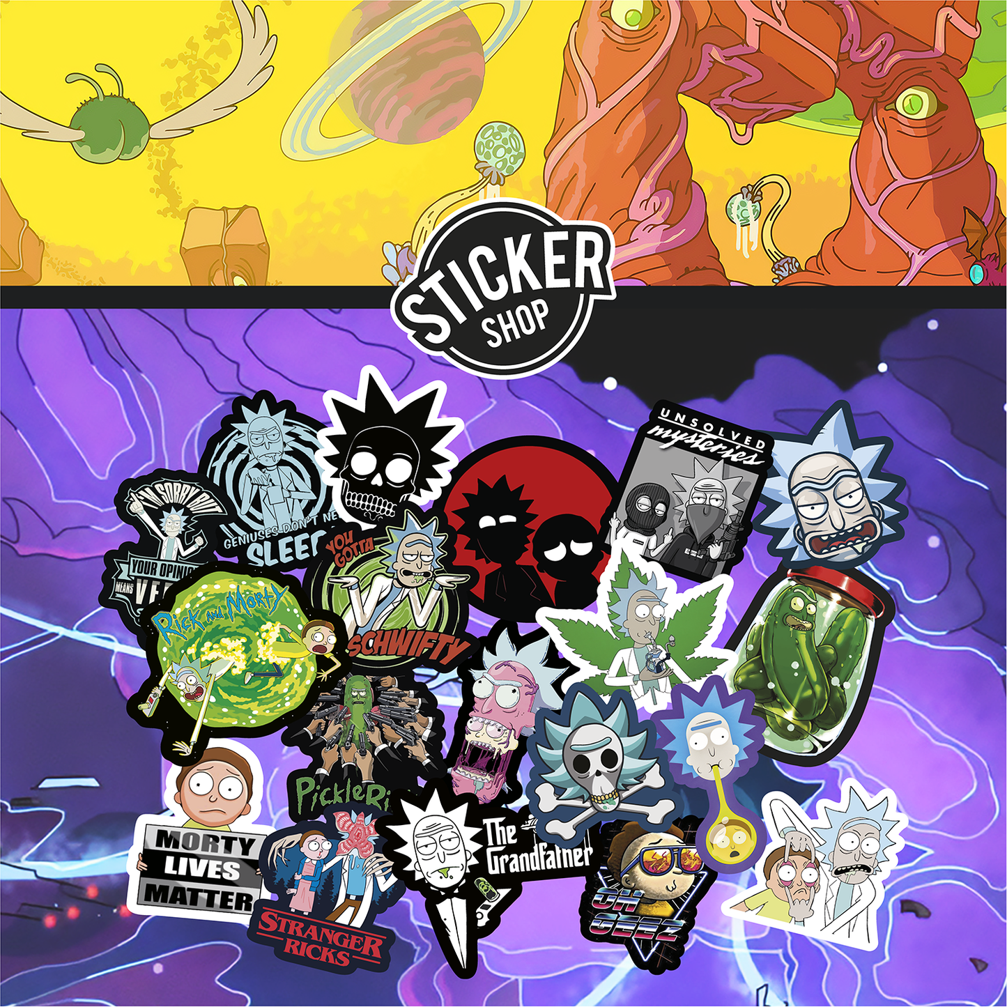 Pack de 20 stickers N31