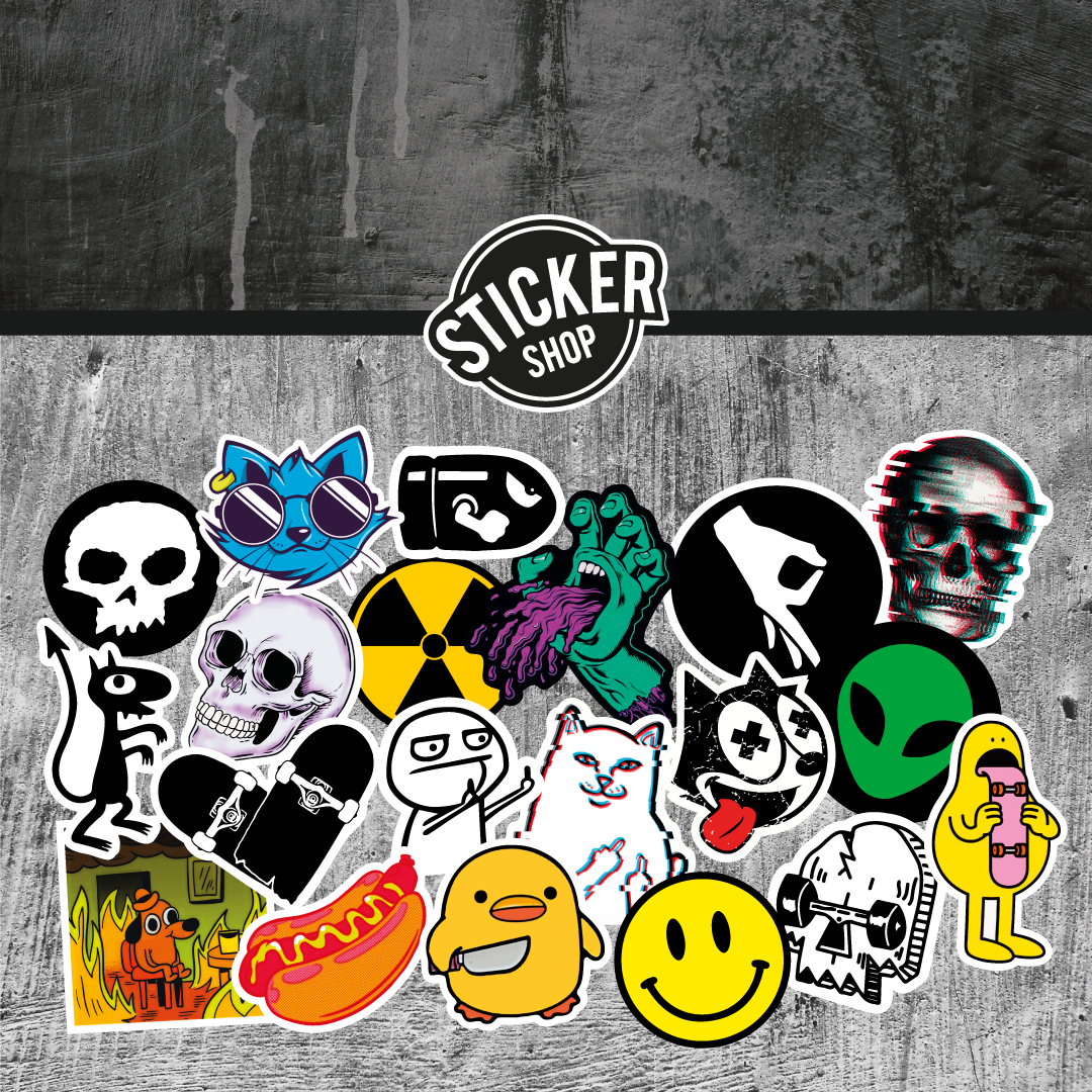 Pack de 20 stickers N4 StickerShopcl Pack de 20 stickers N4 StickerShopcl