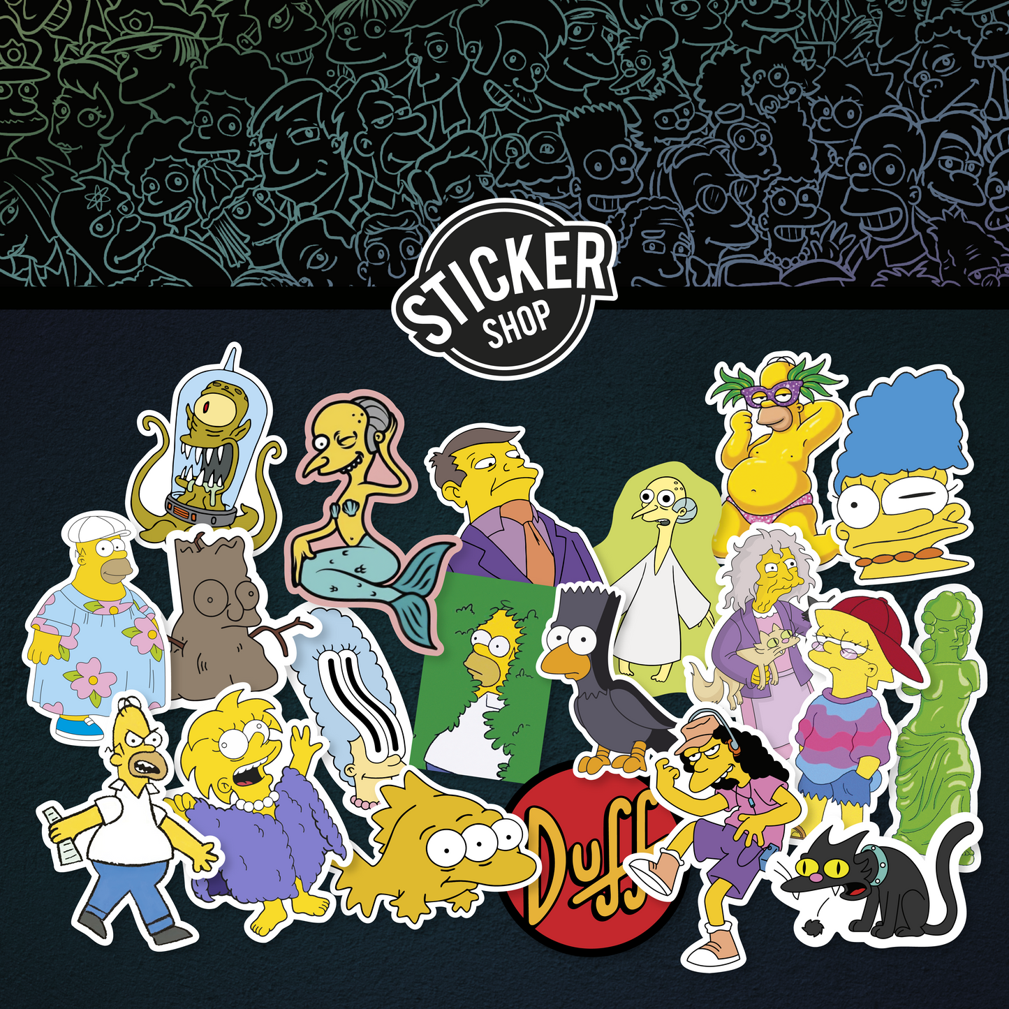 Pack de stickers N43
