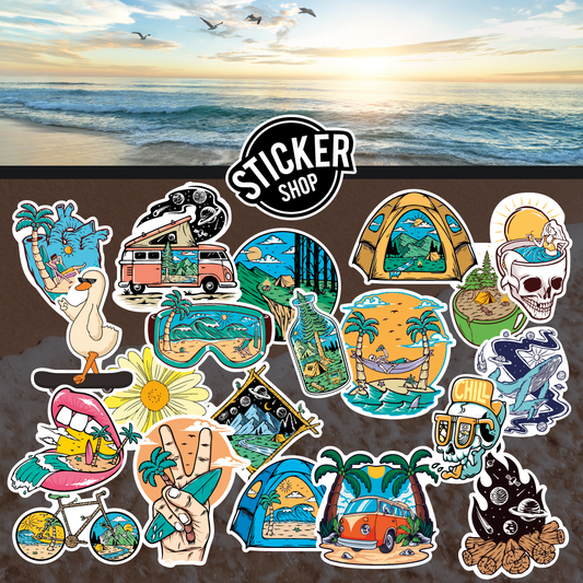 Pack de 20 stickers N6