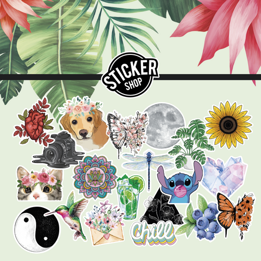 Pack de 20 stickers N5