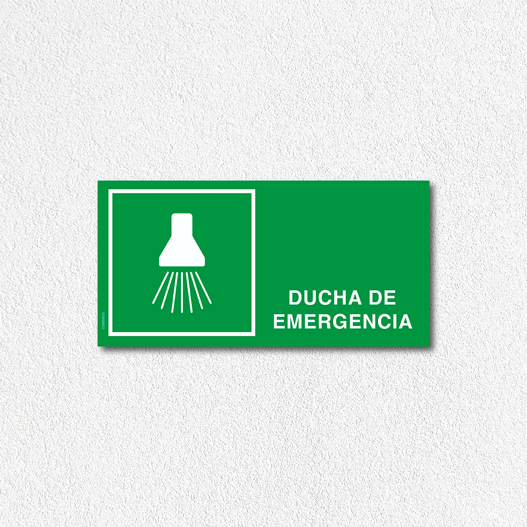 Direccional - Ducha de emergencia