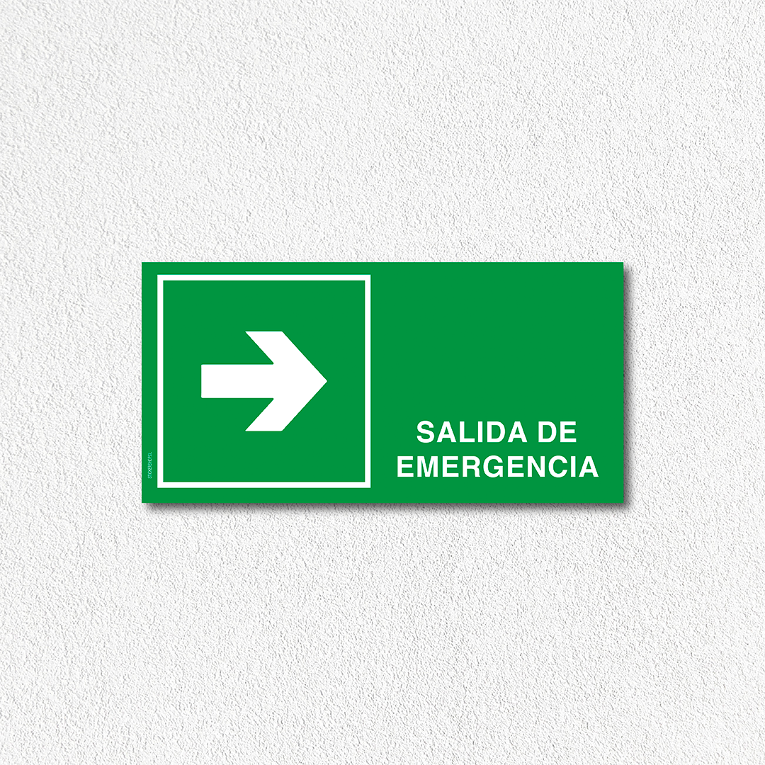 Direccional - Salida de emergencia derecha