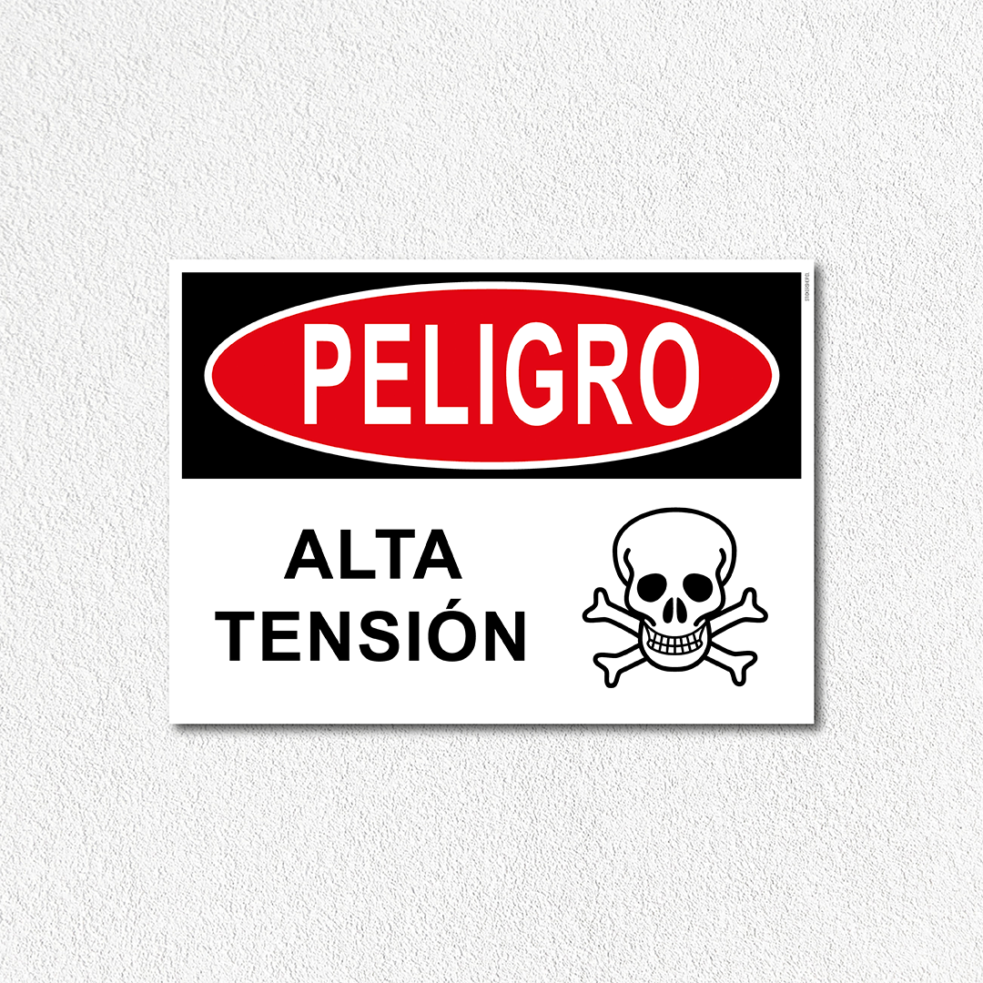 Peligro - Alta tensión