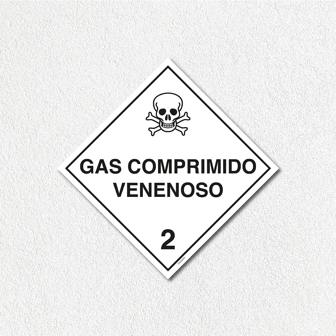 Sustancias peligrosas - Gas comprimido venenoso