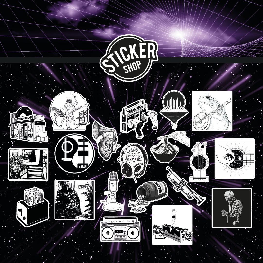 Pack de 20 stickers N35