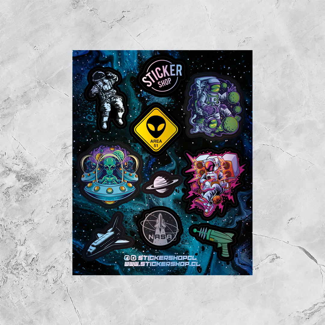 Lámina de Stickers L14