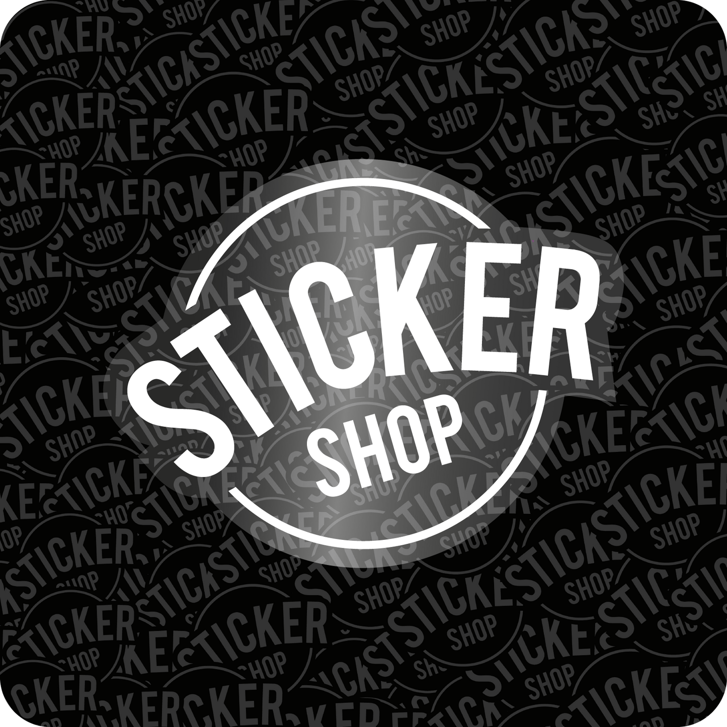 Stickers Transparentes con Tinta Blanca