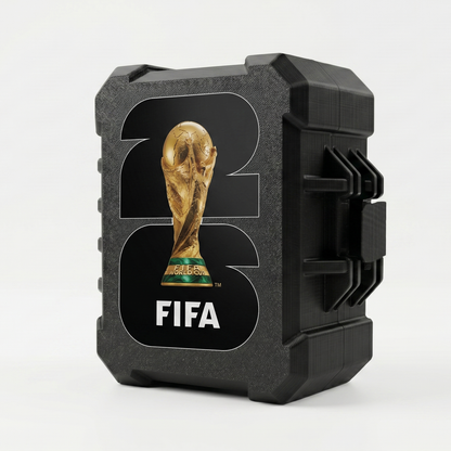 Caja coleccionable FIFA 2026