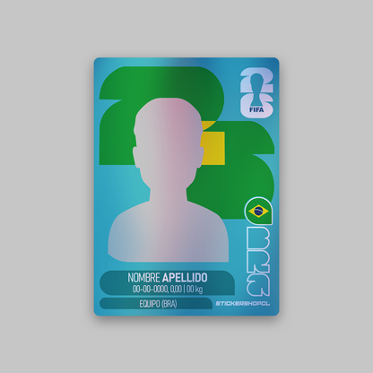 Lámina de FIFA 2026 Personalizable