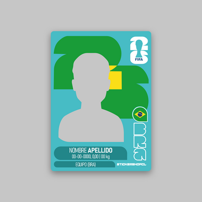 Lámina de FIFA 2026 Personalizable