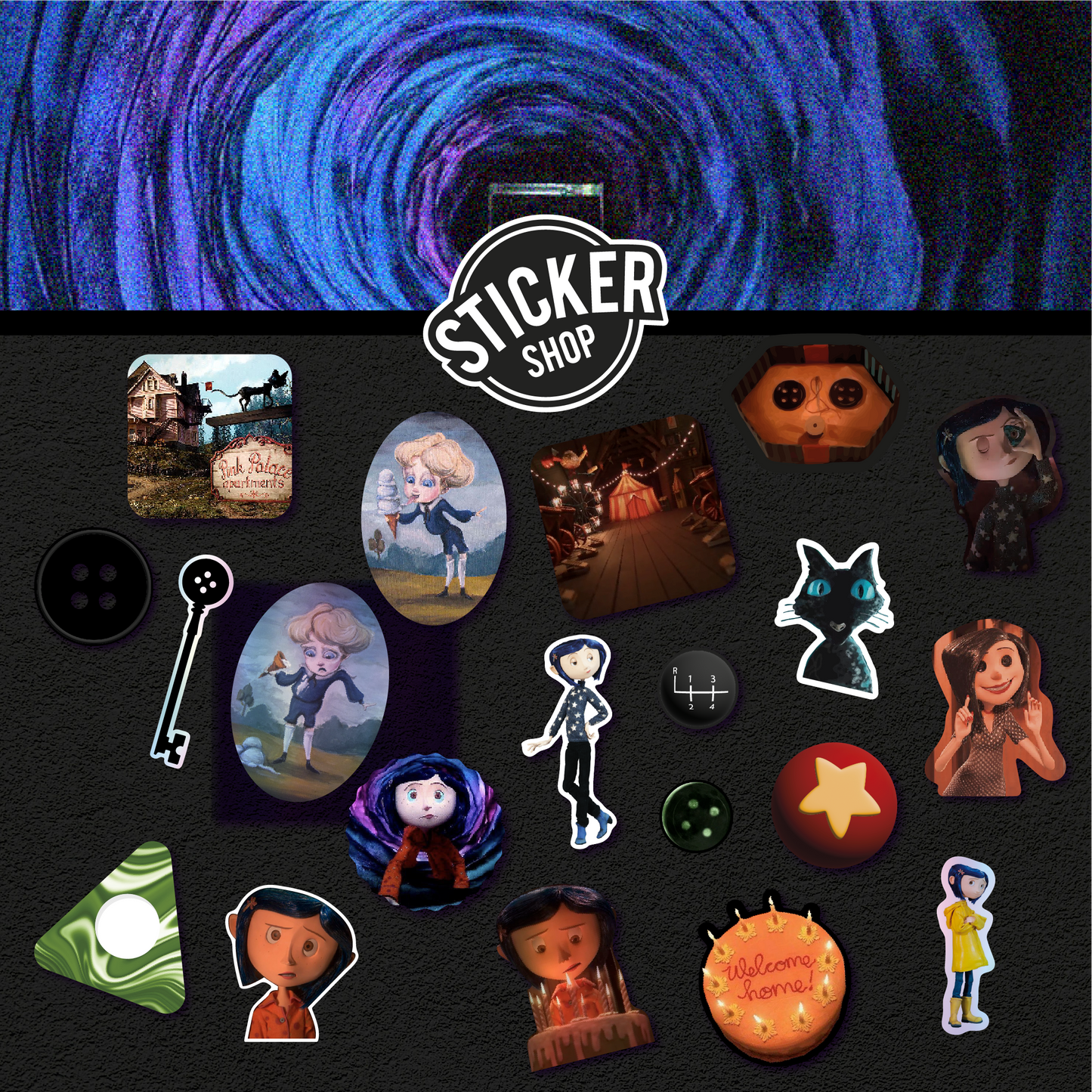 Pack de 20 stickers N85