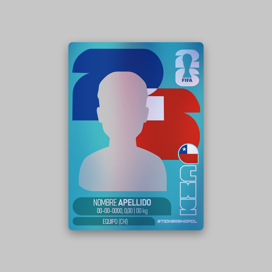 Lámina de FIFA 2026 Personalizable
