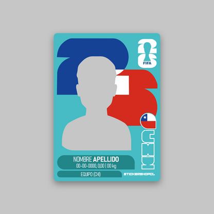 Lámina de FIFA 2026 Personalizable