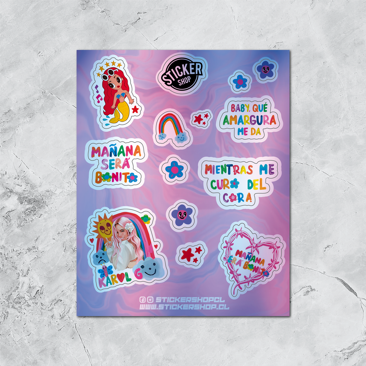 Lámina de Stickers L19 – StickerShopcl