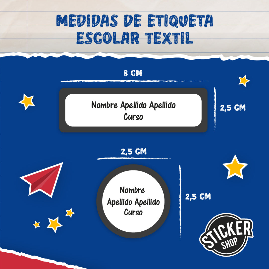 Etiqueta textil DTF UV 07