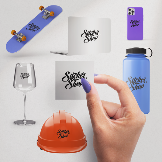 Stickers impresos en DTF UV